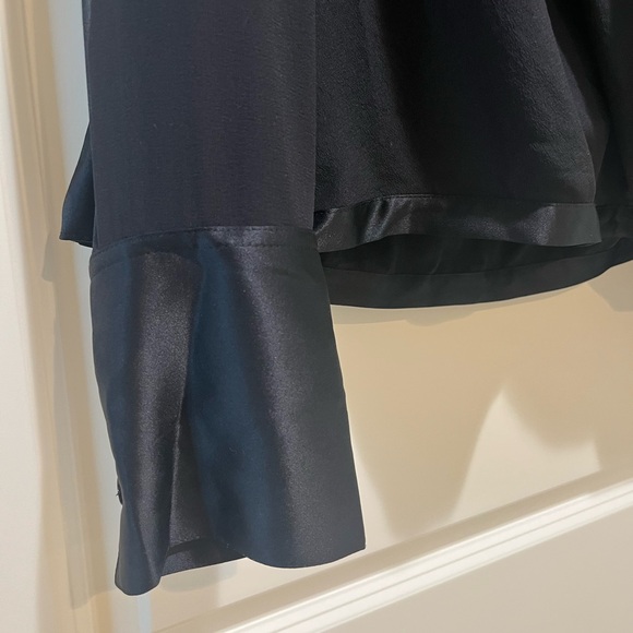 Rag & Bone Black Sheer Sleeve Blouse - Picture 8 of 12